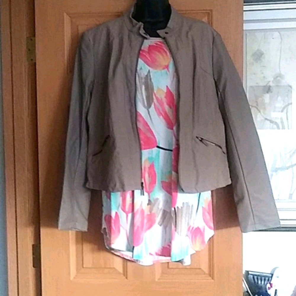 NWOT Xhilaration lined faux leather jacket